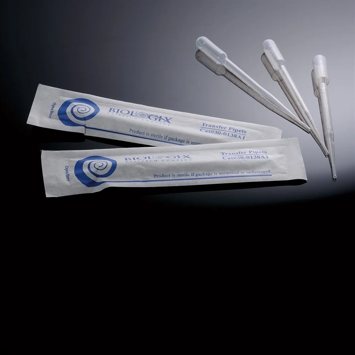 3ml sterilizirane jednokratne gradirane prijenosne pipete