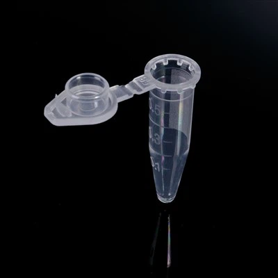 0.5 ml cijev za centrifugiranje Laboratorijska jednokratna prozirna plastična mikro cijev za centrifugu