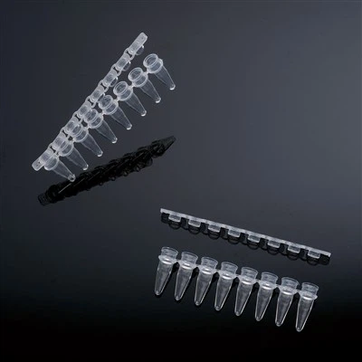 8-Strip Pcr Tubes Flat And Domed