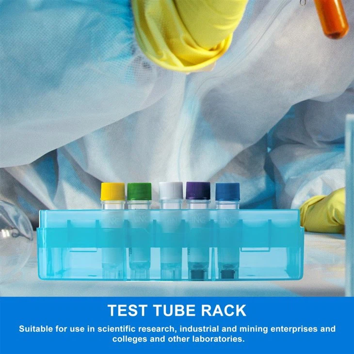2 Inch 25/81/100well PP Cryobox For Cryogenic Storage